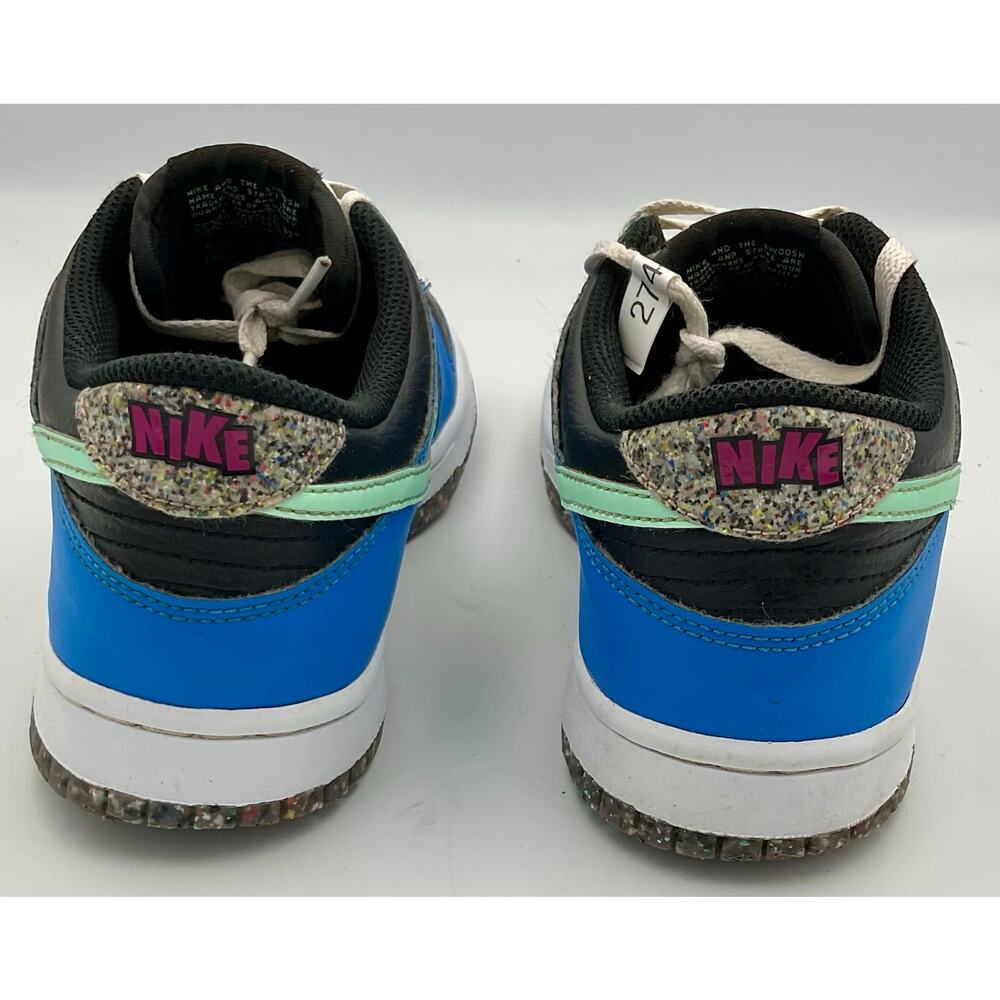 Nike Dunk Low Crater Blue Black DR0165-001 Size 7 #274 - Picture 5 of 8